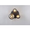 Diva Plafonnier Luminaires Trio Noir, 3 lumières