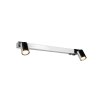 Enrico Applique murale Luminaires Trio LED Chrome, 3 lumières