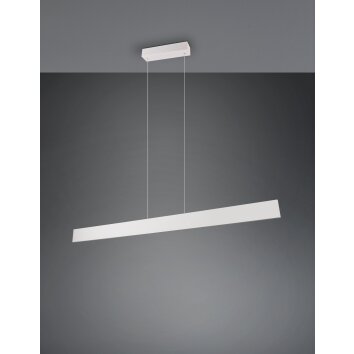 Galway Suspension Luminaires Trio LED Gris, 1 lumière