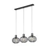 GILA Suspension Luminaires Trio Noir, 3 lumières