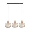 GILA Suspension Luminaires Trio Beige, 3 lumières