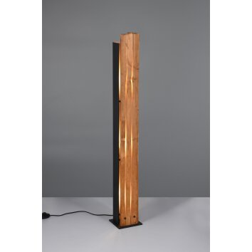 Karuni Lampadaire Luminaires Trio Bois clair, 3 lumières