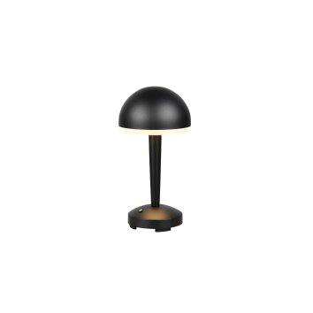 Mendorez Lampe à poser Luminaires Reality LED Noir, 1 lumière