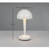 Lampe Champignon  Mendorez Lampe à poser Luminaires Reality LED Gris, 1 lumière