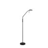 Moreno Lampadaire Luminaires Reality LED Noir, 1 lumière