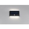 Ramos Applique murale Luminaires Reality LED Noir, 1 lumière, Détecteur de mouvement