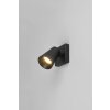 Sharp Spot de plafond Luminaires Trio Noir, 1 lumière