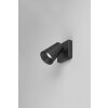 Sharp Spot de plafond Luminaires Trio Noir, 1 lumière