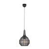 SORAYA Suspension Luminaires Trio Noir, 1 lumière