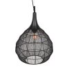 SORAYA Suspension Luminaires Trio Noir, 1 lumière