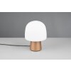 Lampe Champignon  Steen Lampe à poser Luminaires Trio Brun, 1 lumière