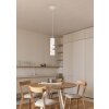 Stream Suspension Luminaires Trio Blanc, 1 lumière