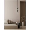 Stream Suspension Luminaires Trio Noir, 1 lumière