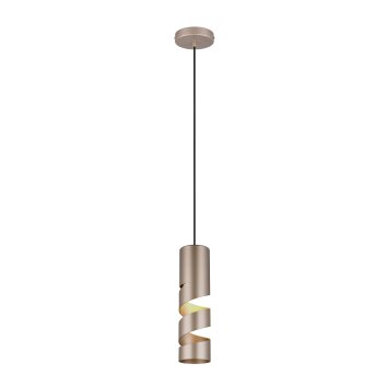 Stream Suspension Luminaires Trio Brun, 1 lumière