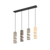 Stream Suspension Luminaires Trio Multicolore, 4 lumières