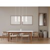 Stream Suspension Luminaires Trio Blanc, 4 lumières