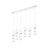 Stream Suspension Luminaires Trio Blanc, 6 lumières