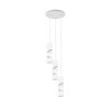 Stream Suspension Luminaires Trio Blanc, 3 lumières