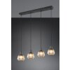 Tarifa Suspension Luminaires Trio Noir, 4 lumières