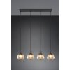 Tarifa Suspension Luminaires Trio Noir, 4 lumières