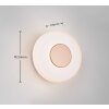 Celeste Applique murale Luminaires Trio LED Brun, 1 lumière