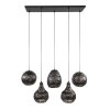 Jamprestes Suspension Brun, Noir, 5 lumières