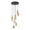 Escusa Suspension Anthracite, 9 lumières