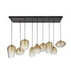 Escusa Suspension Anthracite, 9 lumières