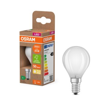 Luminaires Osram E14 1.2 Watt blanc chaud 255 Lumen