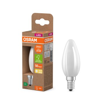 Luminaires Osram E14 1.2 Watt blanc chaud 255 Lumen