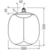 Luminaires Osram E27 12 Watt blanc chaud dimmable 400 Lumen