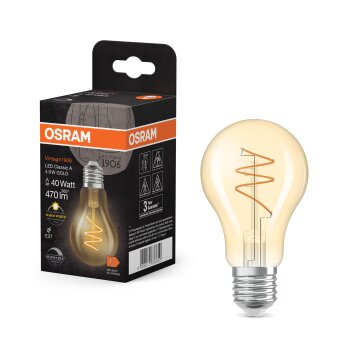 Luminaires Osram E27 4.9 Watt blanc chaud dimmable 470 Lumen