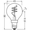 Luminaires Osram E14 4.9 Watt blanc chaud dimmable 470 Lumen