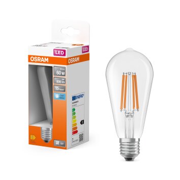 Luminaires Osram E27 6.5 Watt blanc neutre 806 Lumen