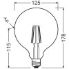 Luminaires Osram E27 7 Watt blanc neutre 806 Lumen