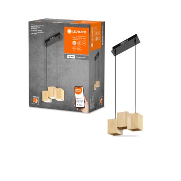 DECOR Applique murale / Plafonnier Luminaires Ledvance LED Noir, 1 lumière