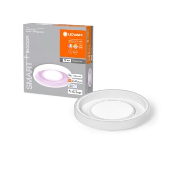 ORBIS Applique murale / Plafonnier Luminaires Ledvance LED Blanc, 1 lumière, Changeur de couleurs