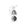 DECOR Applique murale / Plafonnier Luminaires Ledvance Noir, 1 lumière