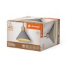 DECOR Applique murale / Plafonnier Luminaires Ledvance Gris, Couleur bois, 1 lumière