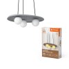 DECOR Applique murale / Plafonnier Luminaires Ledvance Gris, 3 lumières