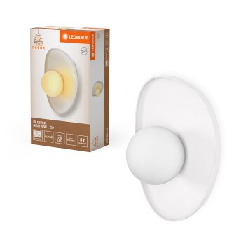 DECOR Applique murale / Plafonnier Luminaires Ledvance Blanc, 1 lumière