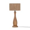 TOBA Lampe à poser Luminaires Trio Bois clair, 1 lumière