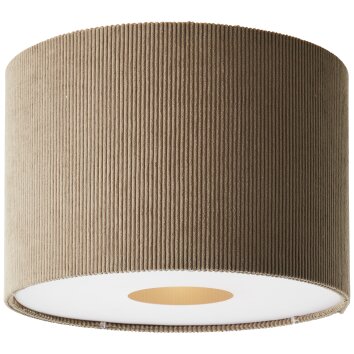 Tony Plafonnier Luminaires Brilliant Gris, 1 lumière