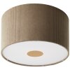 Tony Plafonnier Luminaires Brilliant Gris, 1 lumière