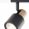 Pini Spot de plafond Luminaires Brilliant Noir, 2 lumières