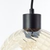 Casto Suspension Luminaires Brilliant Noir, 1 lumière