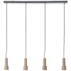 Cadiz Suspension Luminaires Brilliant Noir, 4 lumières