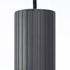 Riffelini Suspension Luminaires Brilliant Noir, 3 lumières