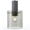 Riffelini Suspension Luminaires Brilliant Noir, 3 lumières