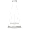 Aurora Suspension Luminaires Brilliant LED Argenté, 1 lumière, Télécommandes